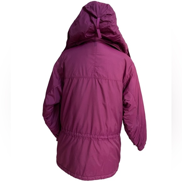 Patagonia Purple Puffer Oversize Winter Coat with Detachable Hood Size:‎ M - Picture 4 of 16